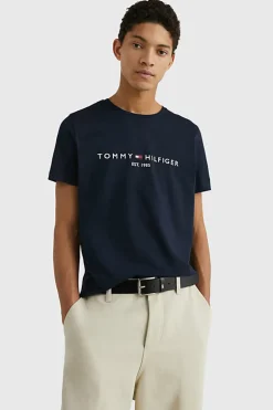 Heren t-shirt kortemouw blauw