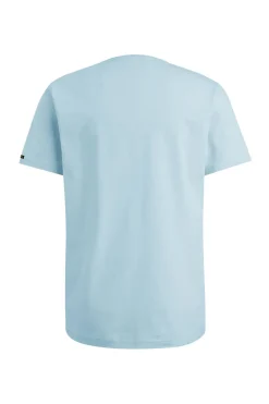Heren t-shirt kortemouw blauw