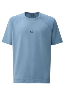 Heren t-shirt kortemouw blauw