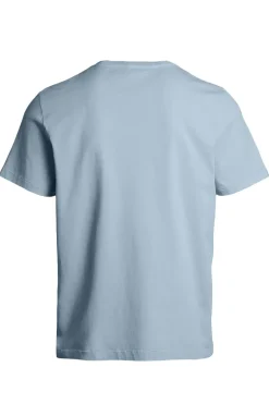 Heren t-shirt kortemouw blauw