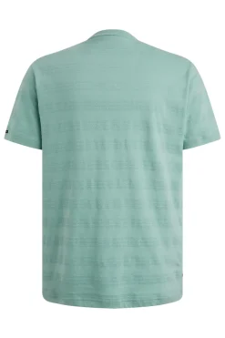 Heren t-shirt kortemouw blauw