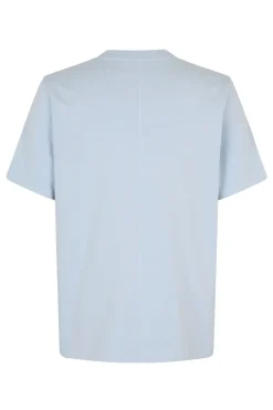Heren t-shirt kortemouw blauw