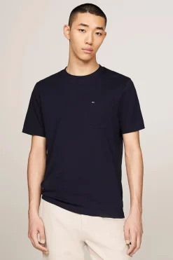Heren t-shirt kortemouw blauw
