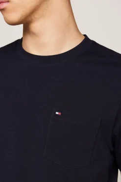 Heren t-shirt kortemouw blauw