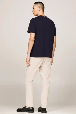Heren t-shirt kortemouw blauw