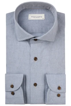 Heren t-shirt kortemouw blauw