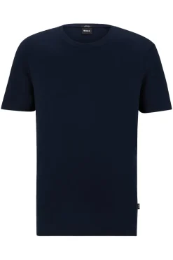 Heren t-shirt kortemouw blauw
