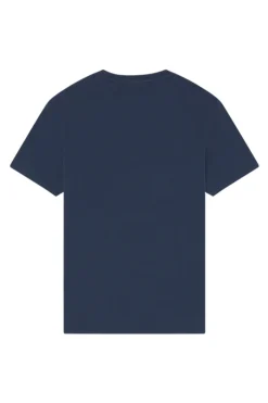 Heren t-shirt kortemouw blauw