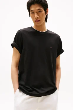 Heren t-shirt kortemouw blauw