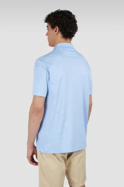 Heren t-shirt kortemouw blauw
