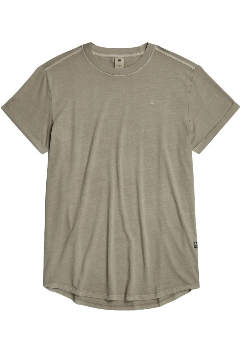Heren t-shirt kortemouw bruin