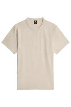 Heren t-shirt kortemouw bruin