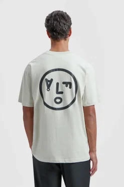 Heren t-shirt kortemouw bruin
