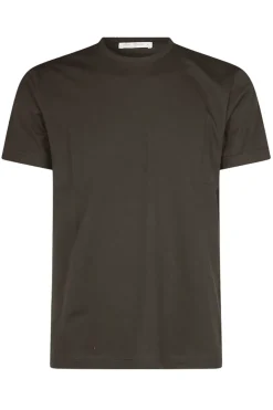 Heren t-shirt kortemouw bruin