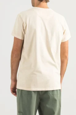 Heren t-shirt kortemouw bruin