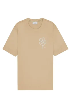 Heren t-shirt kortemouw bruin