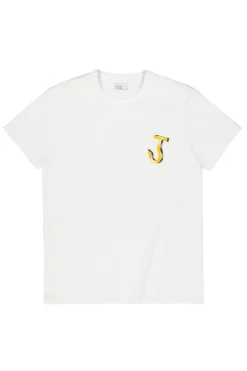 Heren t-shirt kortemouw ecru