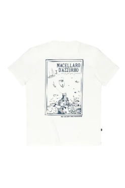 Heren t-shirt kortemouw ecru