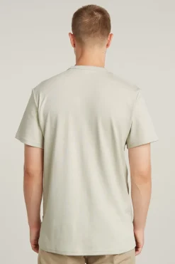 Heren t-shirt kortemouw ecru