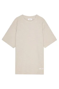 Heren t-shirt kortemouw ecru