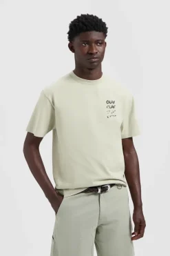 Heren t-shirt kortemouw groen