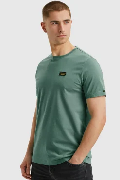 Heren t-shirt kortemouw groen