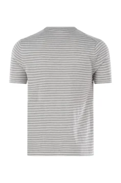 Heren t-shirt kortemouw grijs