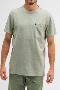 Heren t-shirt kortemouw groen