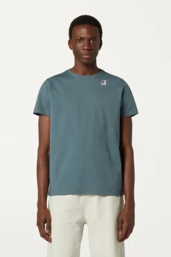 Heren t-shirt kortemouw grijs