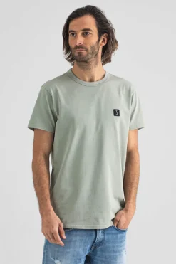 Heren t-shirt kortemouw groen