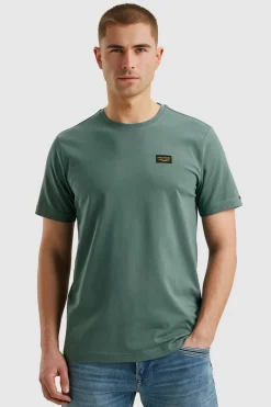 Heren t-shirt kortemouw groen