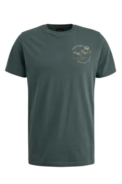 Heren t-shirt kortemouw grijs