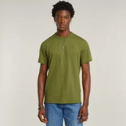 Heren t-shirt kortemouw groen
