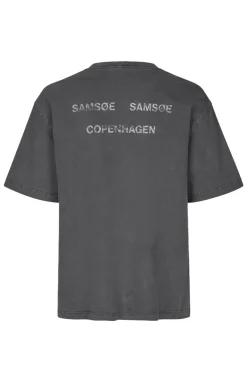 Heren t-shirt kortemouw grijs
