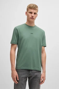 Heren t-shirt kortemouw groen