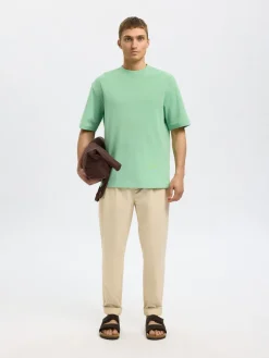 Heren t-shirt kortemouw groen