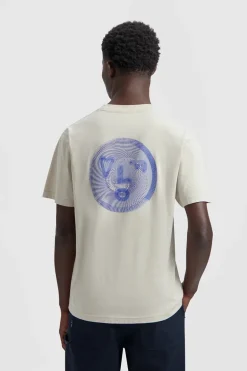 Heren t-shirt kortemouw grijs