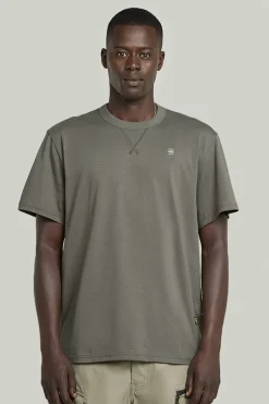 Heren t-shirt kortemouw grijs