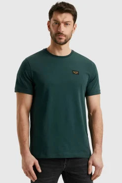 Heren t-shirt kortemouw groen