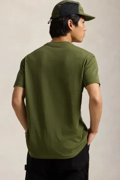 Heren t-shirt kortemouw groen