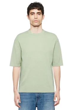 Heren t-shirt kortemouw groen
