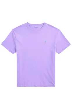 Heren t-shirt kortemouw paars