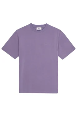 Heren t-shirt kortemouw paars