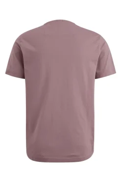 Heren t-shirt kortemouw paars