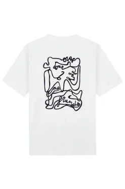 Heren t-shirt kortemouw wit
