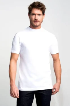 Heren t-shirt kortemouw wit