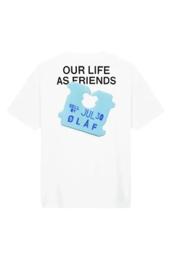 Heren t-shirt kortemouw wit