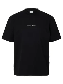 Heren t-shirt kortemouw zwart