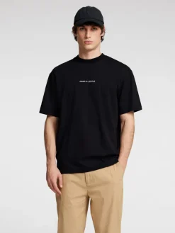 Heren t-shirt kortemouw zwart