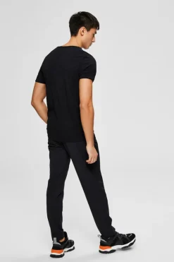 Heren t-shirt kortemouw zwart